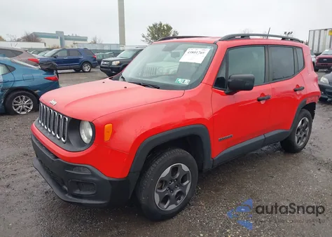2018 Jeep Renegade Sport 4X4/Upland Edition 4X4 из США, поврежденный, VIN ZACCJBAB9JP820270